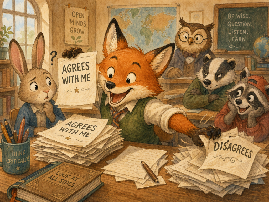 Confirmation Bias illustration