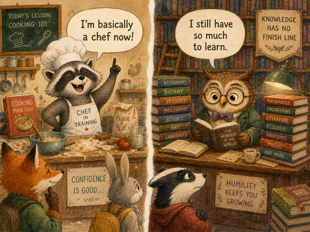 Dunning-Kruger Effect illustration