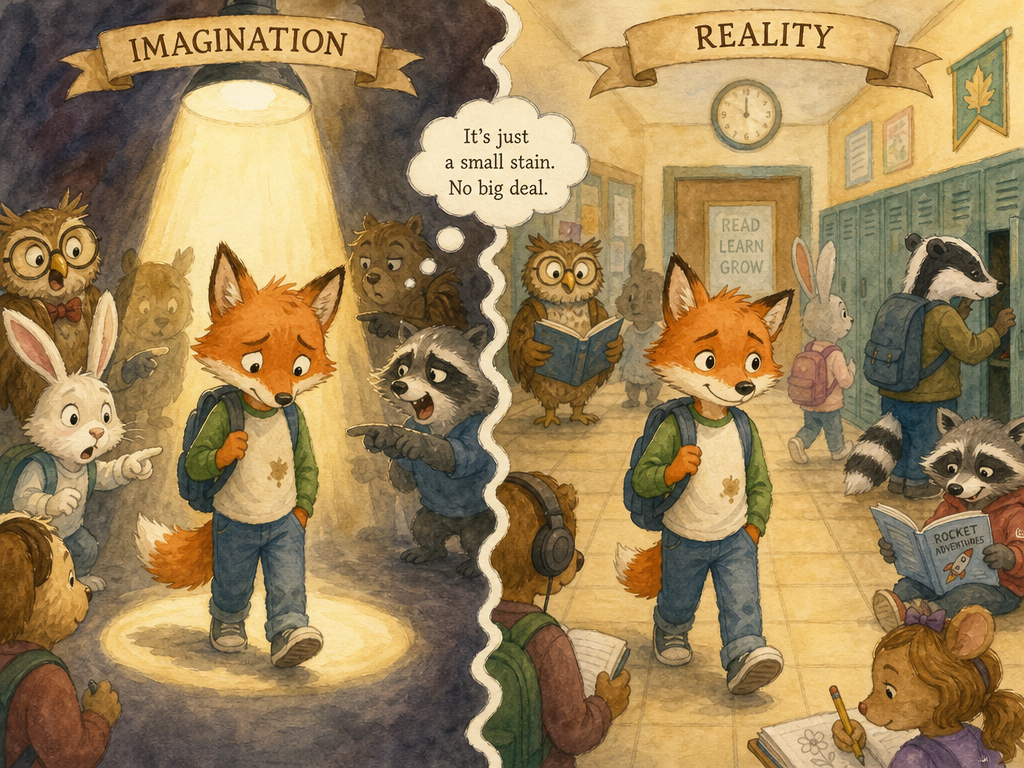 Spotlight Effect illustration