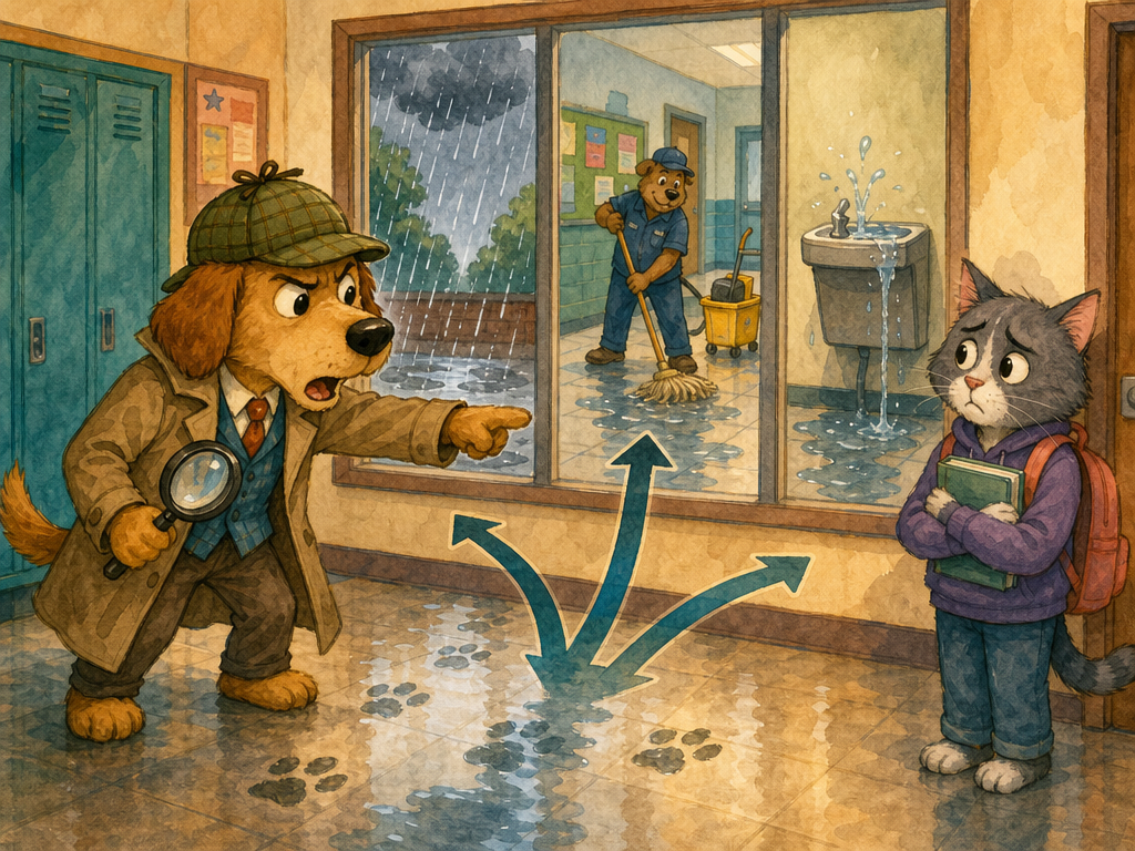 Affirming the Consequent illustration